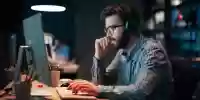 Desarrollador PHP trabajando